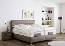 Teppich in Silber aus 100% Polyester - 120x120x2,5cm (LxBxH)
