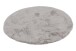 Teppich in Silber aus 100% Polyester - 120x120x2,5cm (LxBxH)
