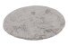 Teppich in Silber aus 100% Polyester - 120x120x2,5cm (LxBxH)