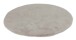 Teppich in Creme aus 100% Polyester - 120x120x2,5cm (LxBxH)