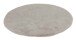 Teppich in Creme aus 100% Polyester - 120x120x2,5cm (LxBxH)
