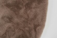 Teppich in Cappuccino aus 100% Polyester - 120x120x2,5cm (LxBxH)