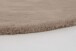 Teppich in Cappuccino aus 100% Polyester - 120x120x2,5cm (LxBxH)