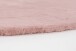 Teppich in Altrosa aus 100% Polyester - 120x120x2,5cm (LxBxH)