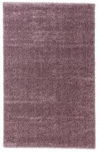 Teppich in mauve aus 100% Polyester - 130x67x4cm (LxBxH)