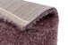 Teppich in mauve aus 100% Polyester - 130x67x4cm (LxBxH)
