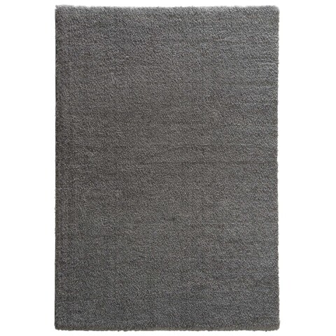 Teppich in hellbraun aus 100% Polyester - 130x67x3cm (LxBxH)
