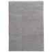 Teppich in hellgrau aus 100% Polyester - 130x67x3cm (LxBxH)