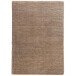 Teppich in Braun aus 100% Polyester - 130x67x3cm (LxBxH)
