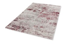 Teppich in rot/creme Vintage - 150 cmx80 cmx0,9 (LxBxH)