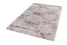 Teppich in rot/creme - 150 cmx80 cmx0,9 (LxBxH)