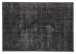 Teppich in Anthrazit aus 100% Polyester - 150x80x4cm (LxBxH)