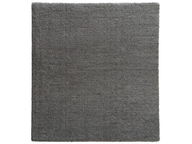 Teppich in Grau aus 100% Polyester - 150x80x3cm (LxBxH)