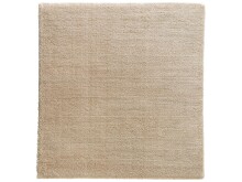 Teppich in Hellbraun aus 100% Polyester - 150x80x3cm (LxBxH)