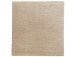 Teppich in Hellbraun aus 100% Polyester - 150x80x3cm (LxBxH)