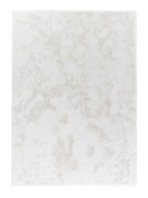 Teppich in Weiß aus 100% Polyester - 150x80x2,5cm...