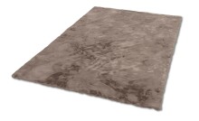 Teppich in Cappuccino aus 100% Polyester - 150x80x2,5cm...