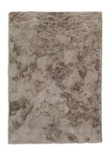Teppich in Cappuccino aus 100% Polyester - 150x80x2,5cm (LxBxH)