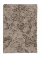 Teppich in Cappuccino aus 100% Polyester - 150x80x2,5cm (LxBxH)