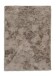 Teppich in Cappuccino aus 100% Polyester - 150x80x2,5cm (LxBxH)