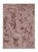 Teppich in Altrosa aus 100% Polyester - 150x80x2,5cm (LxBxH)