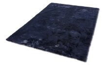 Teppich in Nachtblau aus 100% Polyester - 150x80x2,5cm...