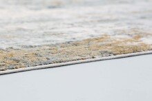 Teppich in Anthrazit/Creme Allover - 150x80x0,6 (LxBxH)