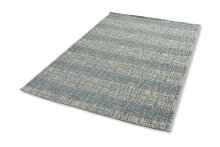 Teppich in Blau aus 100% Polypropylen - 170x120x1cm (LxBxH)