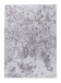Teppich in Silber aus 100% Polyester - 180x120x2,5cm (LxBxH)