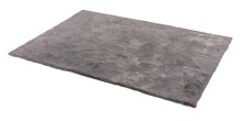 Teppich in Grau aus 100% Polyester - 180x120x2,5cm (LxBxH)