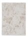 Teppich in Creme aus 100% Polyester - 180x120x2,5cm (LxBxH)