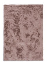Teppich in Altrosa aus 100% Polyester - 180x120x2,5cm (LxBxH)