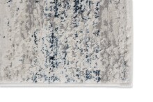 Teppich in blau/creme Vintage - 190x133x0,9 (LxBxH)