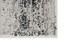 Teppich in schwarz/beige Vintage - 190x133x0,9 (LxBxH)