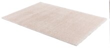 Teppich in creme aus 100% Polyester - 190x133x4,2cm (LxBxH)