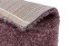 Teppich in Mauve aus 100% Polyester - 190x133x4,2cm (LxBxH)