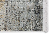 Teppich in Creme/Anthrazit Design - 200x140x0,6 (LxBxH)
