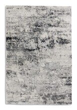 Teppich in schwarz/creme Vintage - 230x160x0,9 (LxBxH)