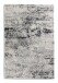 Teppich in schwarz/creme Vintage - 230x160x0,9 (LxBxH)