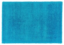 Teppich in Türkis aus 100% Polyester - 230x160x4,2cm (LxBxH)
