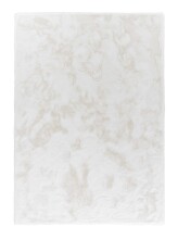 Teppich in Weiß aus 100% Polyester - 230x160x2,5cm (LxBxH)