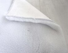 Teppich in Silber aus 100% Polyester - 230x160x2,5cm (LxBxH)