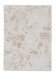 Teppich in Creme aus 100% Polyester - 230x160x2,5cm (LxBxH)