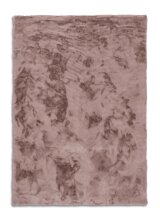 Teppich in Altrosa aus 100% Polyester - 230x160x2,5cm (LxBxH)