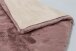 Teppich in Altrosa aus 100% Polyester - 230x160x2,5cm (LxBxH)