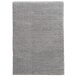 Teppich in Hellgrau aus 100% Polyester - 230x160x3cm (LxBxH)