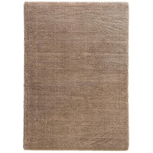 Teppich in Braun aus 100% Polyester - 230x160x3cm (LxBxH)