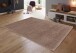 Teppich in Hellbraun aus 100% Polyester - 230x160x3cm (LxBxH)
