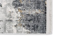 Teppich in Anthrazit/Creme Allover - 230x160x0,6 (LxBxH)