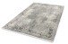 Teppich in Grau/Creme Bordüre aus 50% Viskose, 50% Acryl - 230x160x0,6cm (LxBxH)